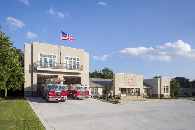 Fire Station Design Project - Wade Hampton Fire Station Exterior